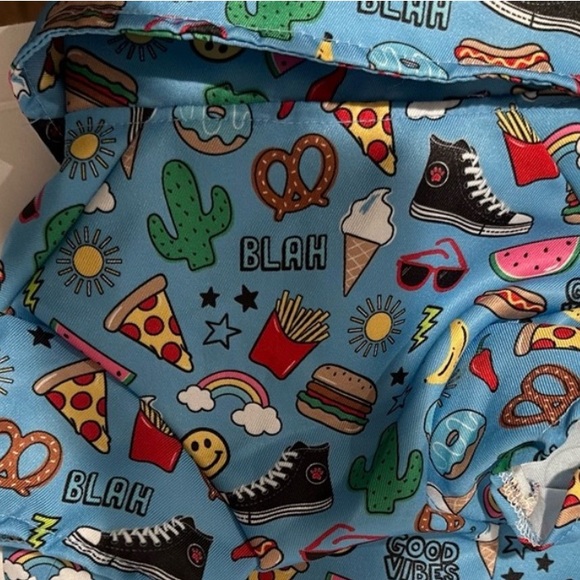 Blue Dog Clothing with Playful Design - Picture 10 of 10